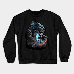 Godzilla Monster Kaiju 8 Crewneck Sweatshirt